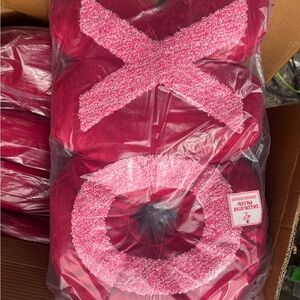 Pink and Red XO Pillow